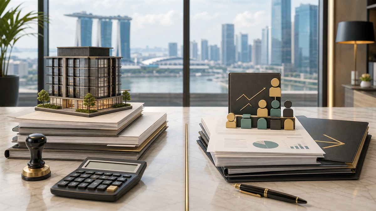 Asset deal versus share deal commercial property comparison in Singapore