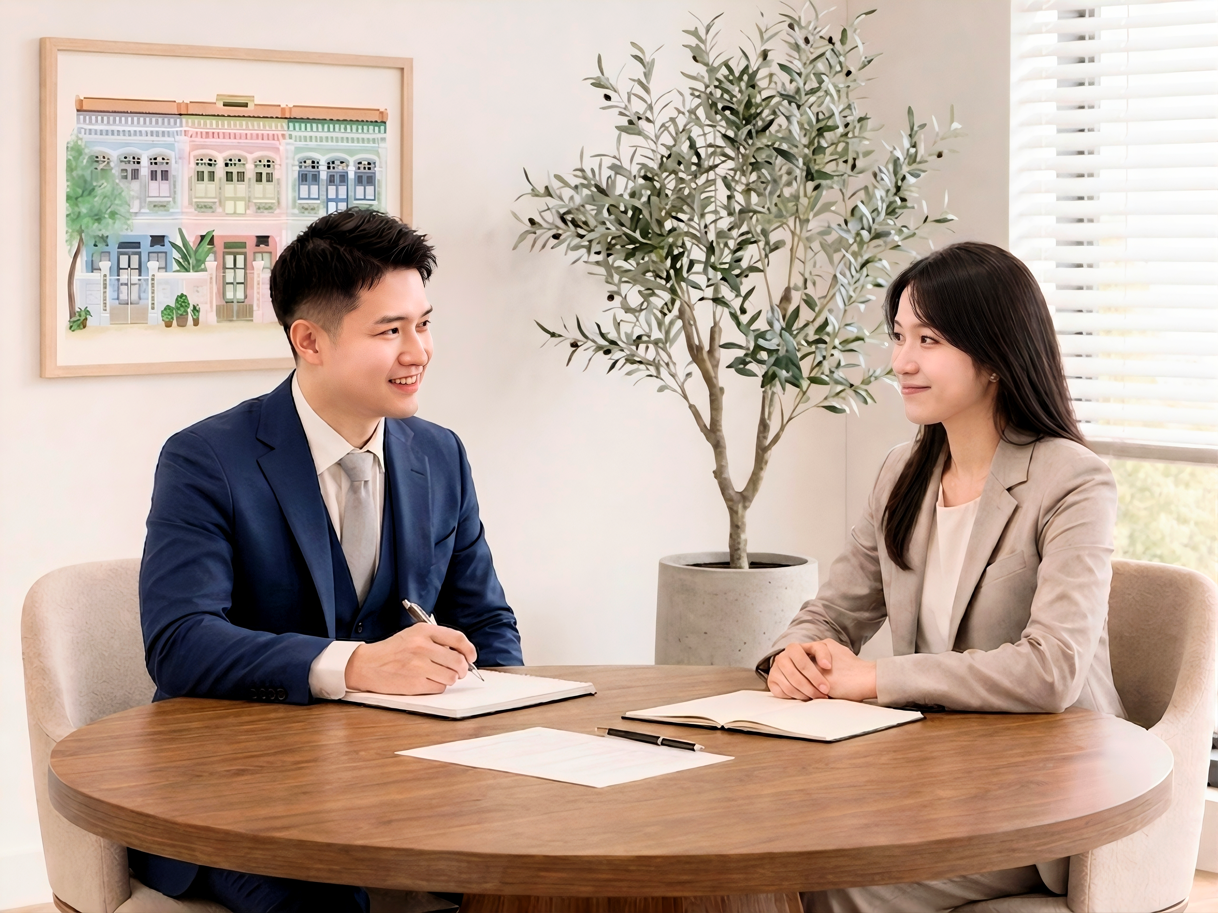 MortgageLogic advisors discussing business financing options