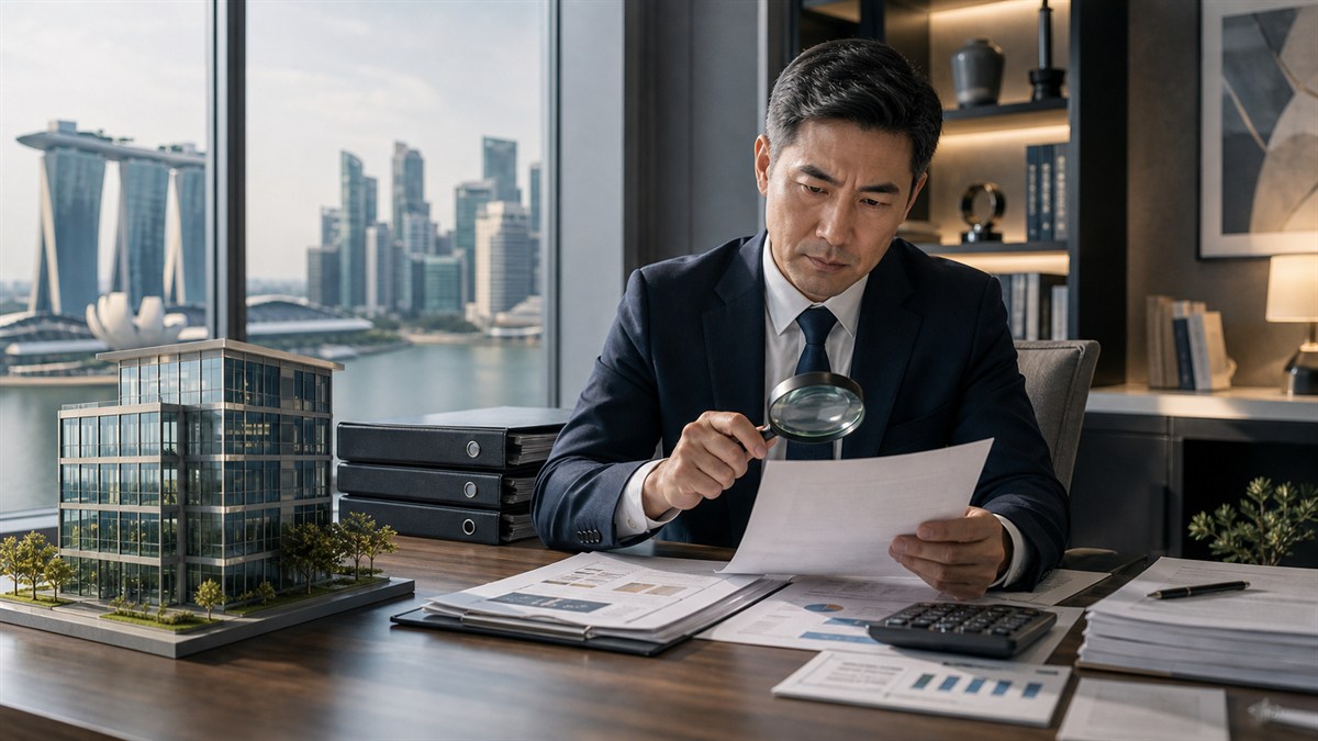 Commercial property share deal due diligence risk review in Singapore
