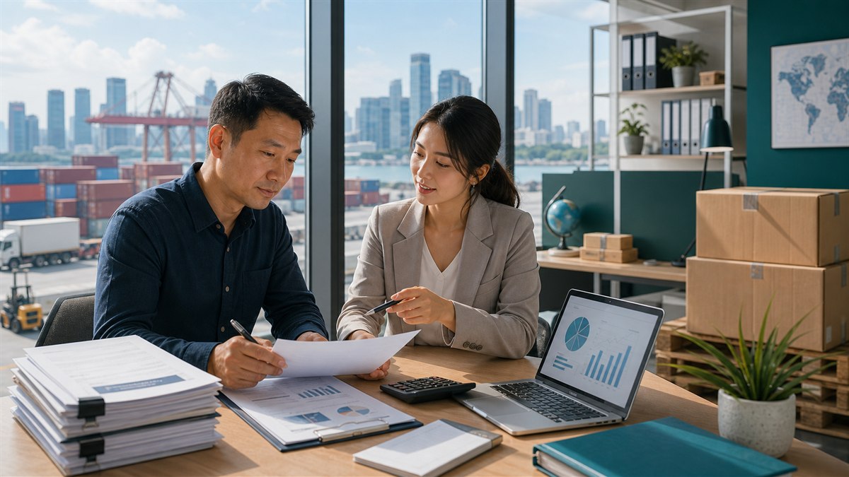 Singapore SME trade financing discussion for import and export cash flow